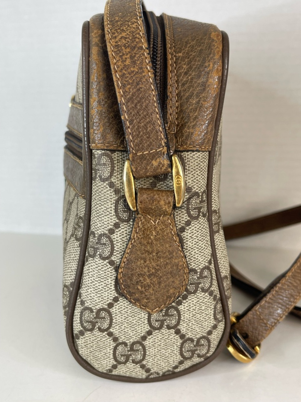 Gucci Ophidia GG Supreme Web Sherry Line shoulder bag - Picture 5 of 16